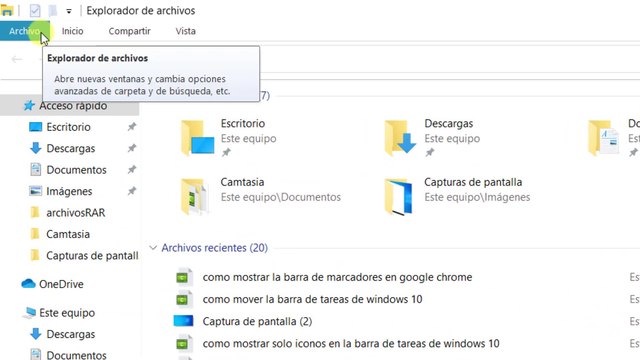 Como quitar Archivos Recientes en explorador de Windows 10 | borrar historial de archivos 2024