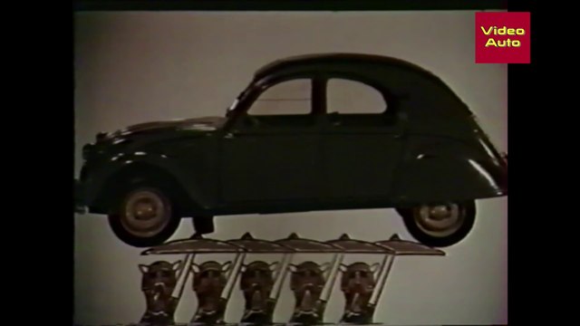 Publicité Citroën 2CV : histoire des francs (1960)