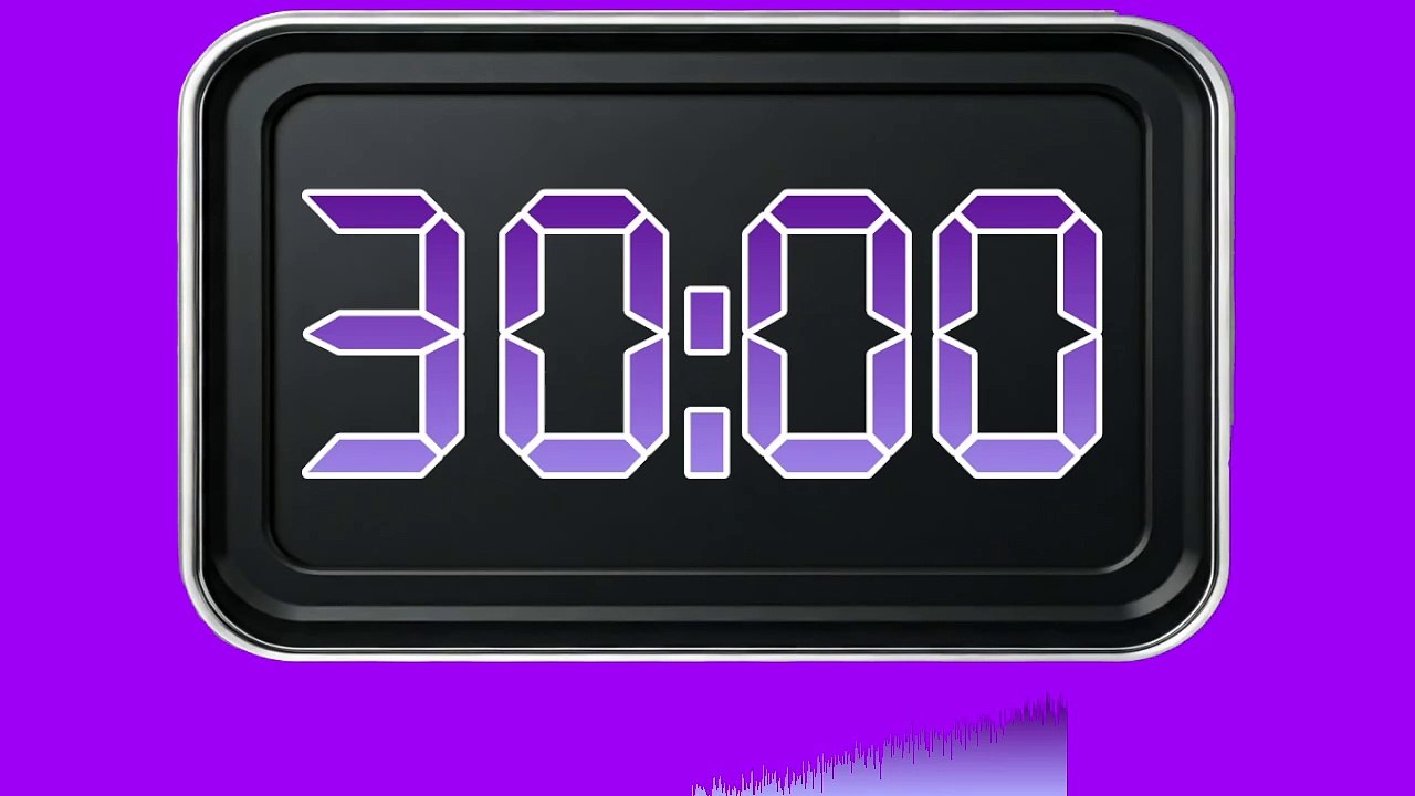 TDAH Relax Timer 30 min Violet Noise - Ruído Violeta