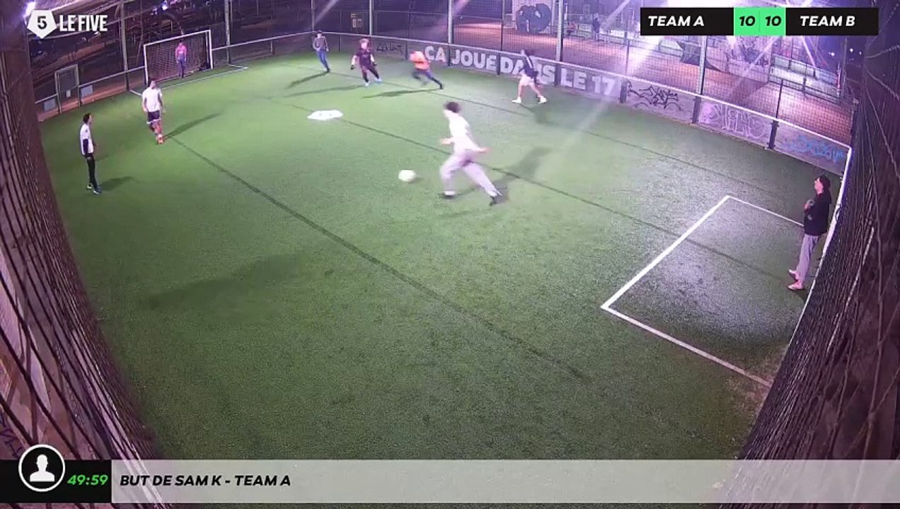 But de Sam K - Team A