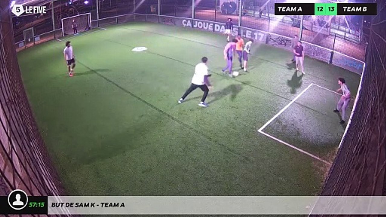But de Sam K - Team A