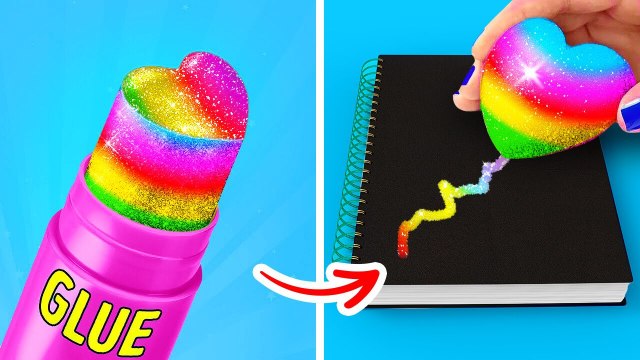 Défi artistique : Pauvre vs Riche !🤑 Astuces DIY et Dessin cool par 123GO! Like