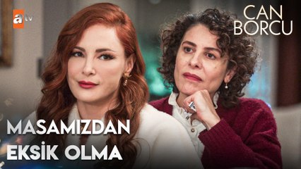 Handan ve Emel aynı yemek masasında - Can Borcu 3. Bölüm