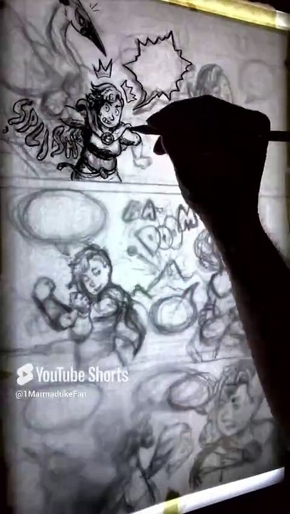 ✏️Charcoal Art for Book 2, Page 10