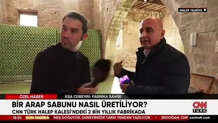 Halep Kalesi'nden dünyaya "Arap sabunu"