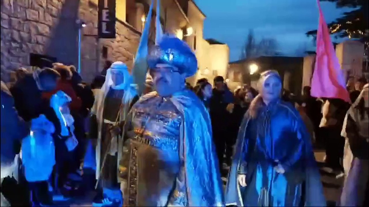 Llegada del emisario real