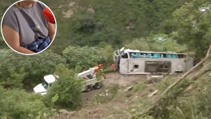 "Empezó a decir me estoy quedando sin frenos": sobrevivientes del accidente de bus en Nariño