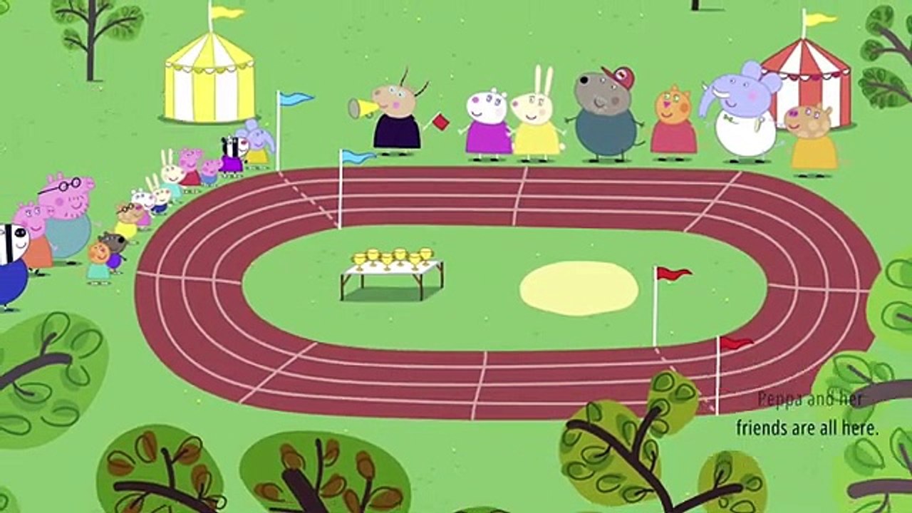 Peppa Pig | Sports Day | Read aloud |