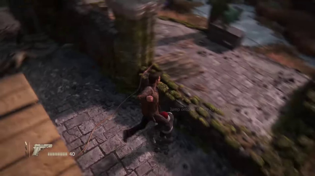 UnCharted 4 Stealth Hard Mode - Ruins PC Fight #gaming#pcgaming#gameplay#uncharted4