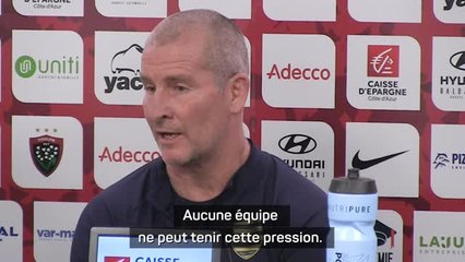 Racing - Lancaster : "Je n'ai jamais eu ce problème dans ma carrière"