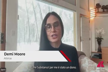 Demi Moore vince ai Golden Globes: "Oggi non ho paura di accettarmi" - Video