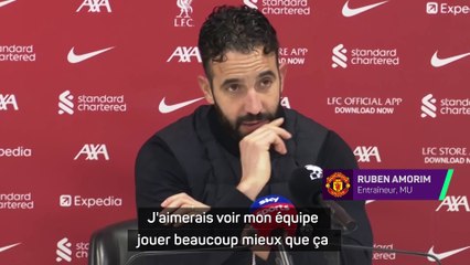 Amorim : "On a vu une autre équipe sur ce match"