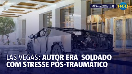 Soldado que explodiu carro em Las Vegas sofria de estresse pós-traumático