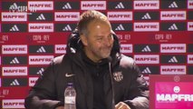 Rueda de prensa de Flick tras el Barbastro vs. Barcelona de Copa del Rey