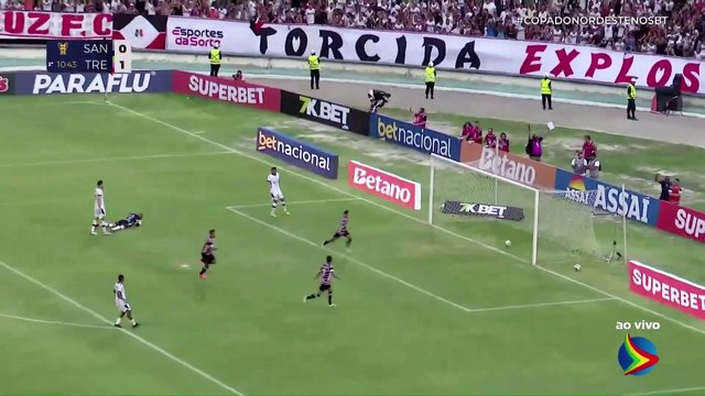 SANTA CRUZ 1 X 1 TREZE-PB - Gol de Thiaguinho - Eliminatória Copa do Nordeste - 04 01 2025