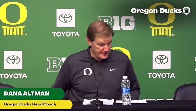 Oregon Ducks Basketball Coach Dana Altman Talks Ducks' Loss to Illinois