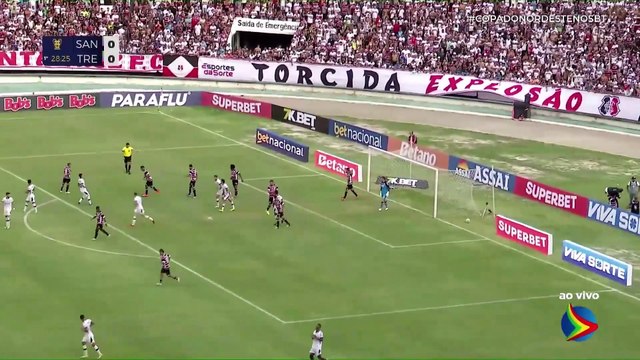 MELHORES MOMENTOS - SANTA CRUZ 1 X 2 TREZE | Eliminatória Copa do Nordeste