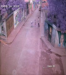 Motociclista atropella a niños en Santa bárbara y huye