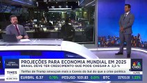 Projeções de crescimento econômico para o Brasil podem chegar a 2,5%; economista avalia