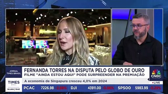 Quais as chances de 'Ainda Estou Aqui' e Fernanda Torres no Globo de Ouro? Chico Fireman avalia