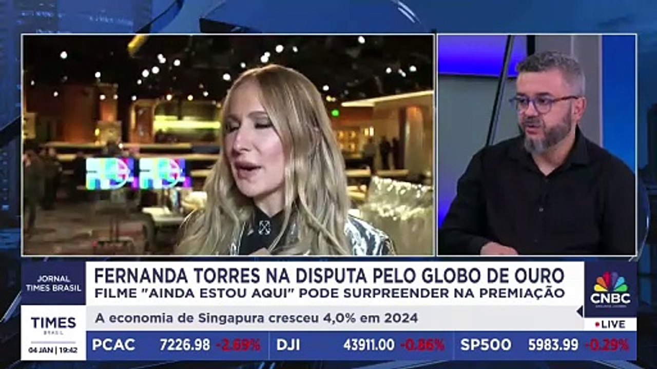 Quais as chances de 'Ainda Estou Aqui' e Fernanda Torres no Globo de Ouro? Chico Fireman avalia