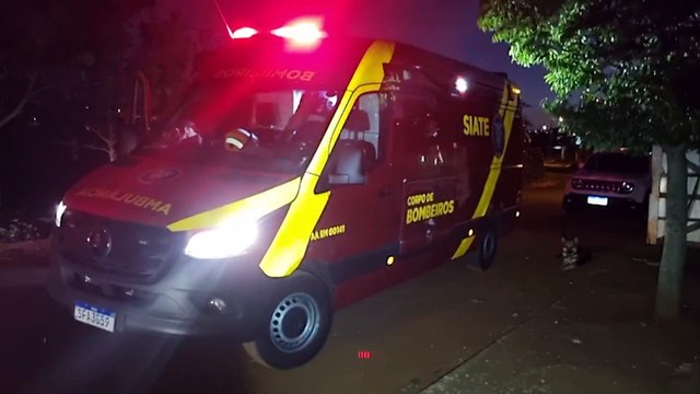 Idoso é socorrido pelo Siate no Florais do Paraná