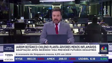 Jardim Botânico do Chile planta árvores menos inflamáveis; saiba mais