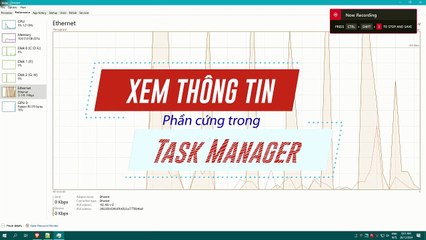 🔍Xem thông số Phần cứng từ Task Manager #thôngsố #phầncứng #taskmanager #xemthôngsố