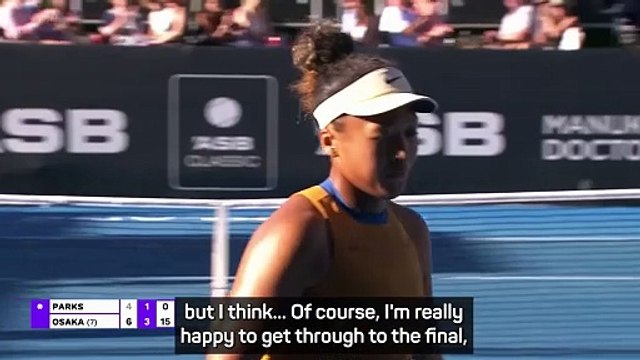 Osaka celebrates 'career first' ahead of Australian Open