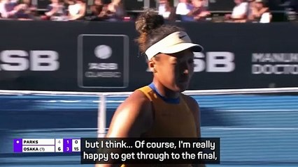Osaka celebrates 'career first' ahead of Australian Open