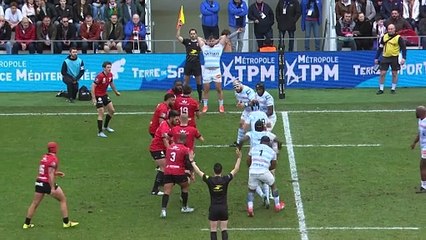 TOP 14 - Essai de Vinaya HABOSI (R92) - RC Toulon - Racing 92