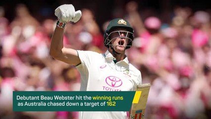 Breaking News: Australia win India series