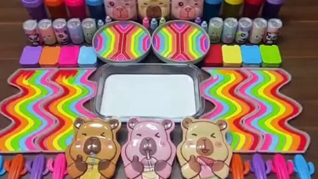 ✨Rainbow Bear Slime ASMR🌈✨