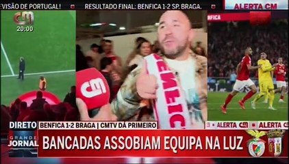 CALADO ARRASA BRUNO LAGE E BENFICA APOS DERROTA COM BRAGA