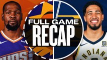 Game Recap: Pacers 126, Suns 108