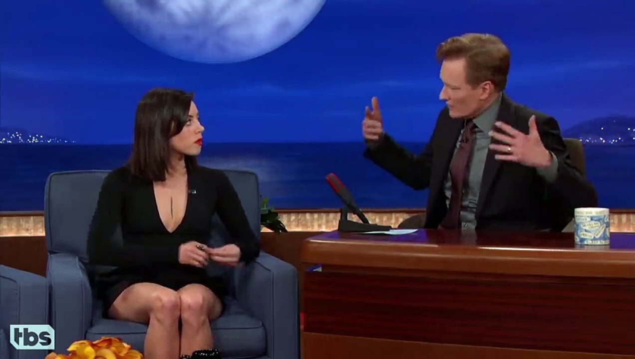 Aubrey Plaza Is Ready For The Zombie Apocalypse _ CONAN on TBS