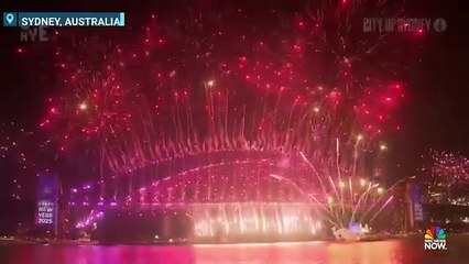 Watch New Year’s 2025 celebrations from around the world
