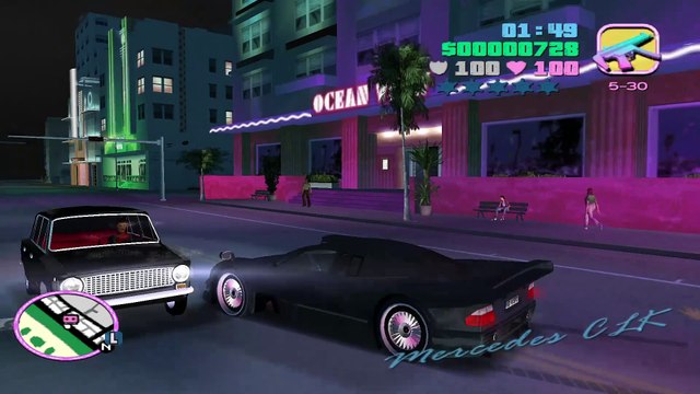 GTA Vice City - Mission 4: Riot | Full Walkthrough with English Commentary