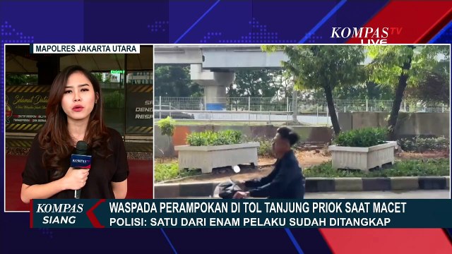 Polisi Tangkap 1 dari 6 Kawanan Perampokan di Tol Tanjung Priok, Pelaku Seorang Residivis!