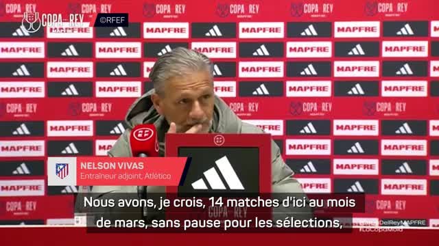 Atlético - L’adjoint de Simeone ne veut pas que son équipe se repose sur ses lauriers