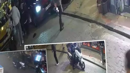 Beyoğlu’nda çarptığı taksinin şoförünü vurmak için sokak sokak aradı! Havaya ateş açan şüpheli tutuklandı