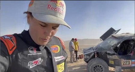 La reflexión de Laia Sanz tras abandonar el Dakar