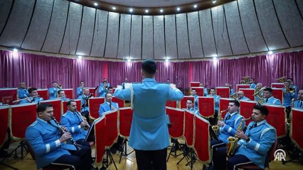 Devlet başkanlarının resmi törenlerde gördüğü ilk yüzler: Cumhurbaşkanlığı Muhafız Alay Komutanlığı personelleri