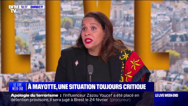 Mayotte: Si vous ne savez pas reconstruire 375 kilomètres carrés vous ne pouvez pas gérer le pays , déplore Estelle Youssouffa, députée LIOT de Mayotte