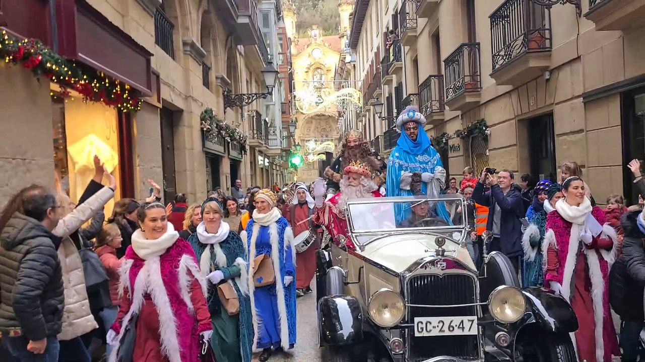 Llegada de los Reyes Magos a Donostia