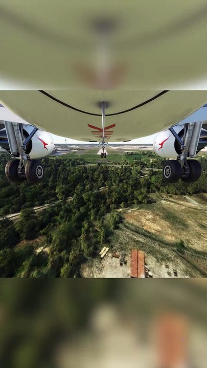 Elegant Touchdown: Qanlotte A320neo at Leonardo da Vinci-Fiumicino Airport (FCO), Rome, Italy #fly #flights #fly #flightlovers #Canada #USA #Japan  #aviation #flying #FlyingLovers #aviationlovers