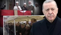 Cumhurbaşkanı Erdoğan, vefat eden komşusu Kıbrıs gazisi Muhammet Karslı’nın cenaze törenine katıldı