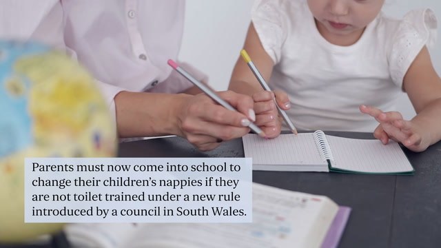 Parents to change nappies in schools under new South Wales council rule