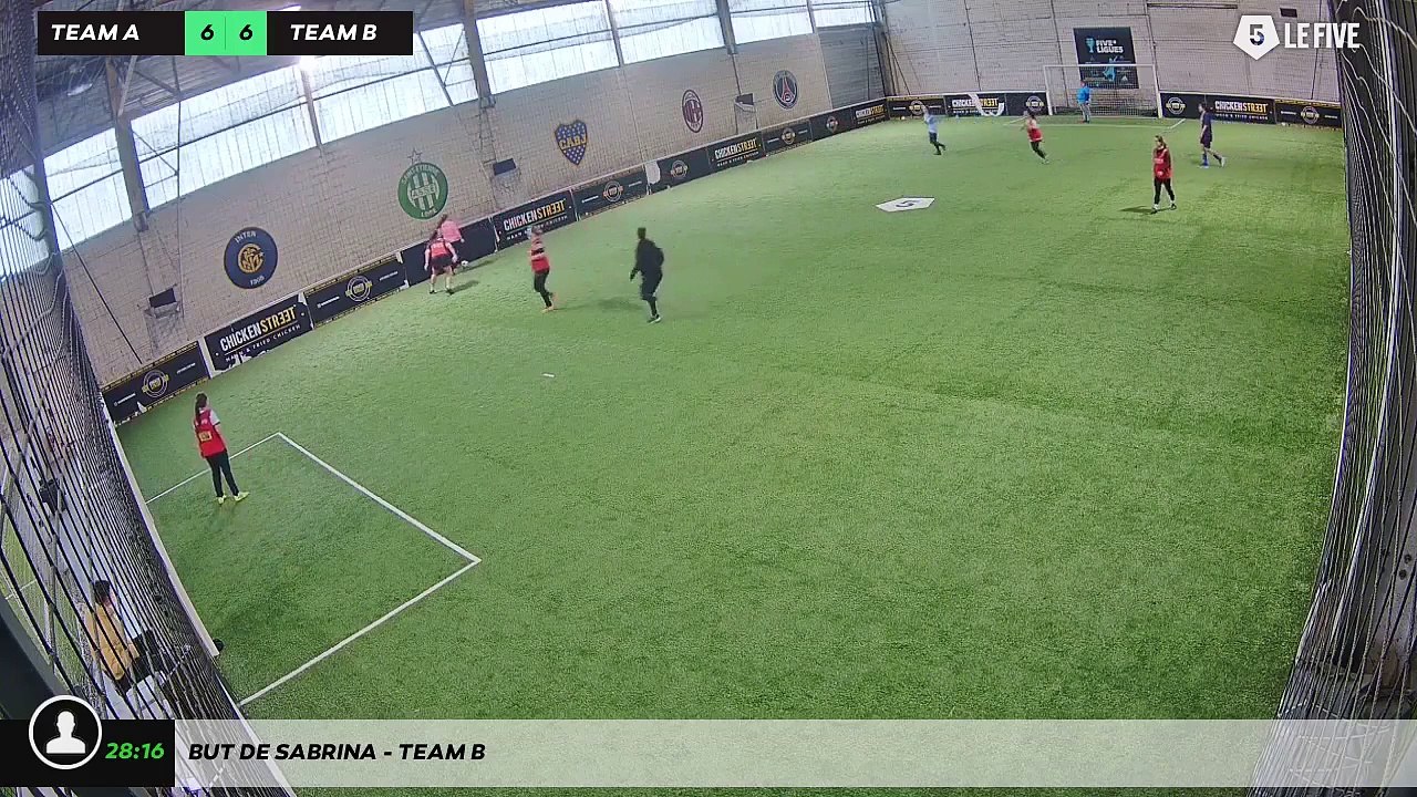 But de Sabrina - Team B