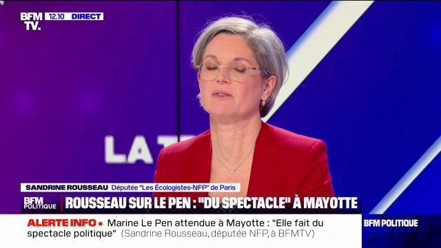 Colère agricole: C'est évident qu'il y a une crise de l'agriculture , affirme Sandrine Rousseau (Les Écologistes)